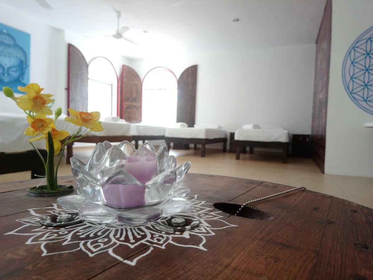 Casita Rustica En La Selva Hotell Cancún Eksteriør bilde