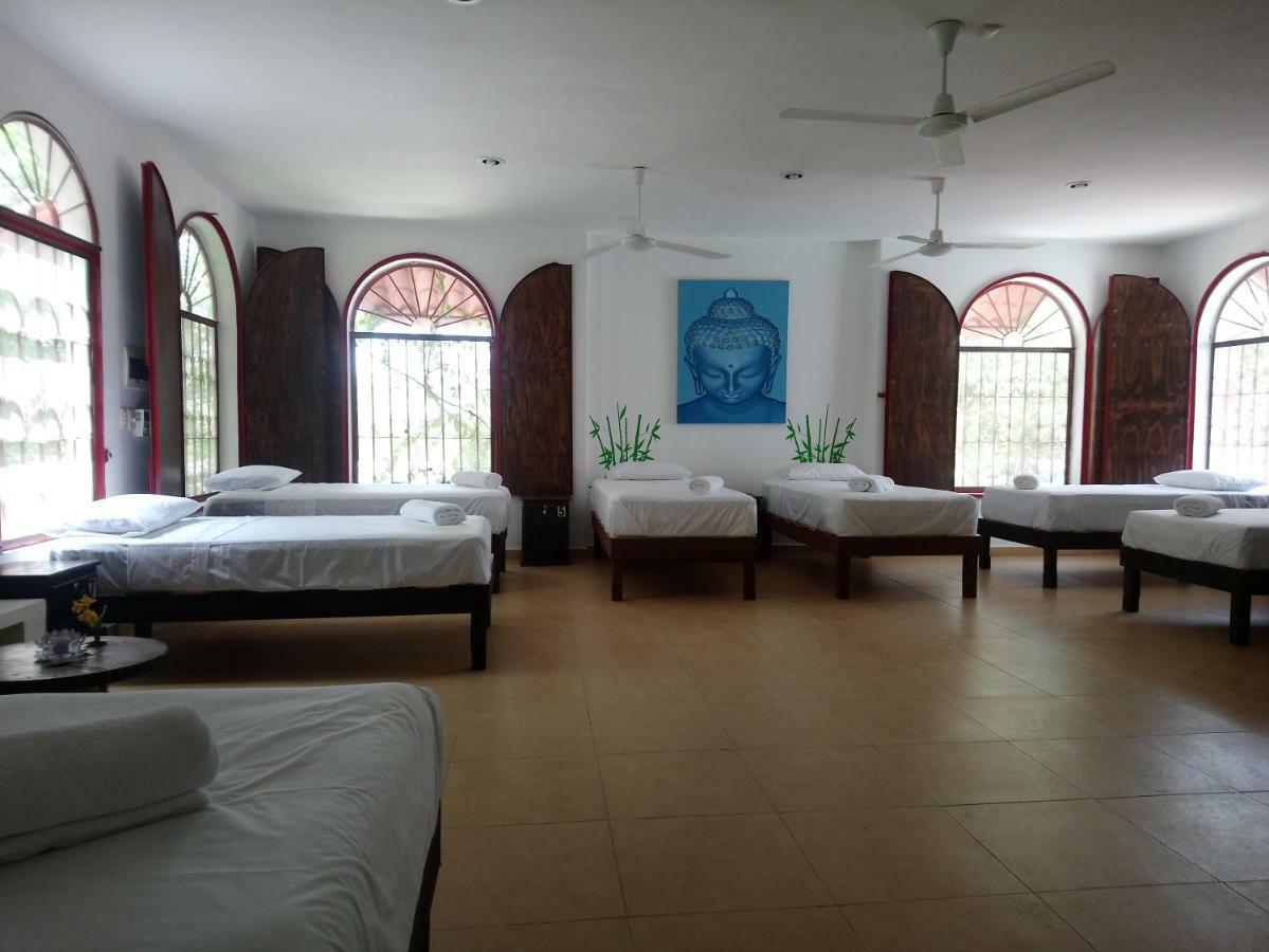 Casita Rustica En La Selva Hotell Cancún Eksteriør bilde