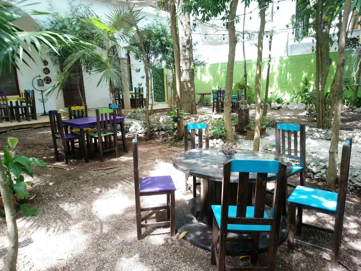 Casita Rustica En La Selva Hotell Cancún Eksteriør bilde