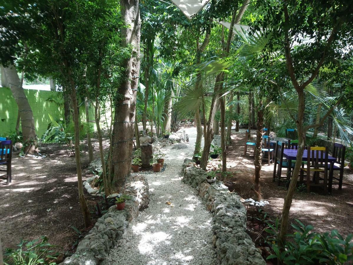 Casita Rustica En La Selva Hotell Cancún Eksteriør bilde