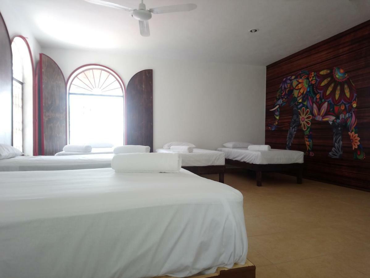 Casita Rustica En La Selva Hotell Cancún Eksteriør bilde