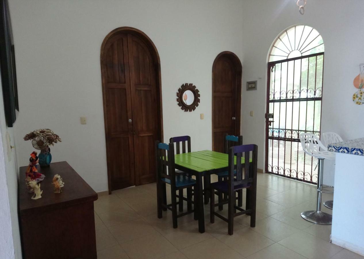 Casita Rustica En La Selva Hotell Cancún Eksteriør bilde