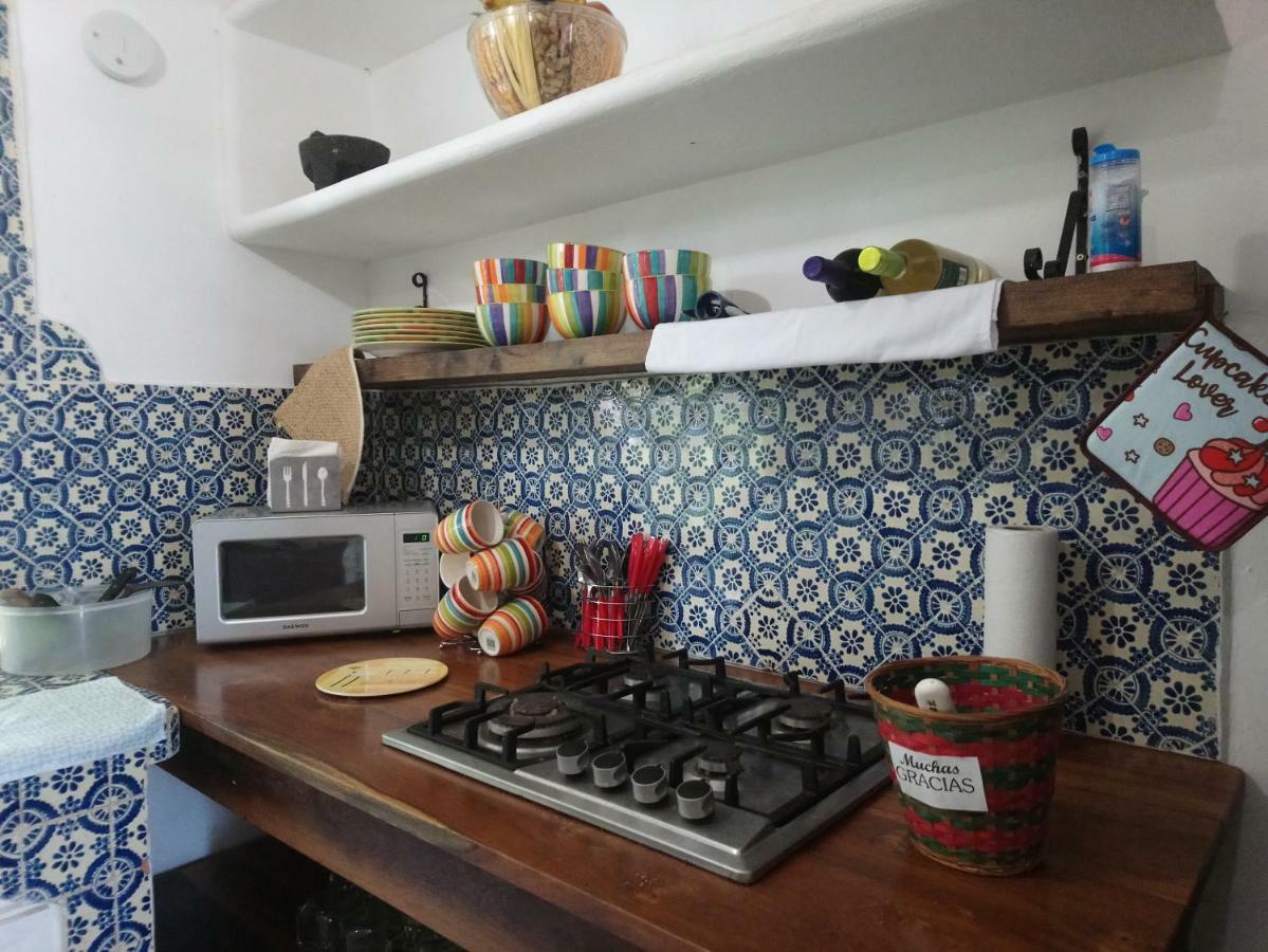 Casita Rustica En La Selva Hotell Cancún Eksteriør bilde